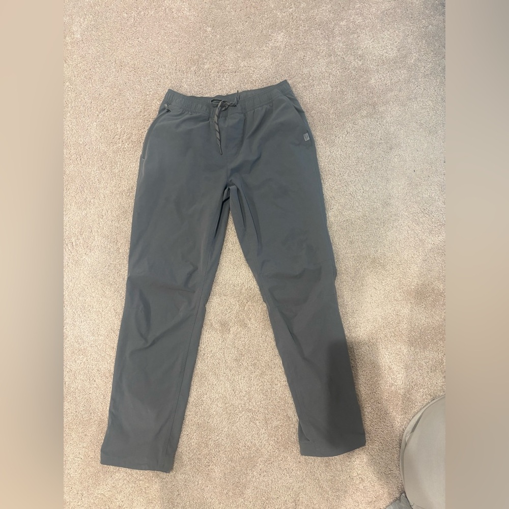L.L. Bean Men's Charcoal Drawstring Jogger Pants